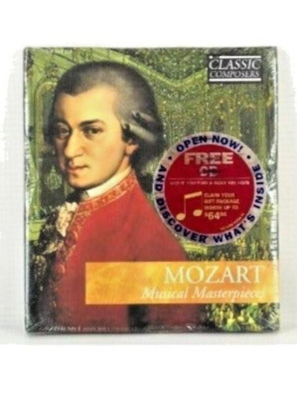Vintage CD Mozart Musical Masterpieces CD Collection Classic Composers 2005
